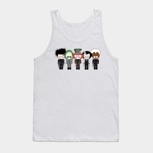 Burton Movie Icons - "Vector-Eds" Tank Top by TwistedKoala